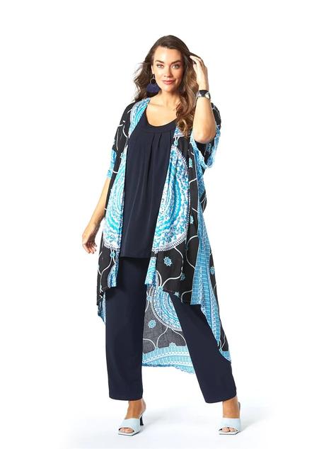 TUNISA KIMONO BLUE offers at $79.95 in My Size