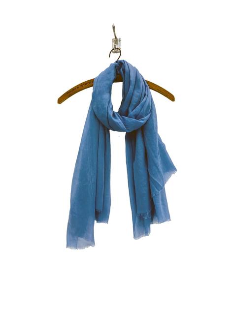PLAIN BLUE SCARF offers at $29.95 in My Size