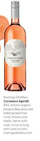 Constance - Aperitif offers at $45 in Air New Zealand