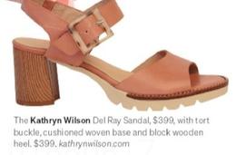 Kathryn Wilson Del Ray - Sandal offers at $399 in Air New Zealand