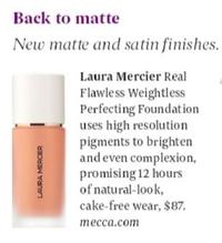 Laura Mercier - Real Flawless Weightless Perfecting Foundation offers at $87 in Air New Zealand