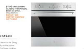 Oven offers at $1190 in Harvey Norman