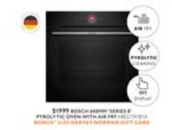 Oven offers at $1999 in Harvey Norman
