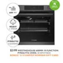 Westinghouse - 600mm 19-function Pyrolytic Oven offers at $2199 in Harvey Norman