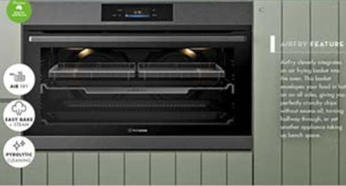 Westinghouse - 900mm 17-function Pyrolytic Oven offers at $3499 in Harvey Norman