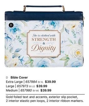 Bible Cover offers at $39.99 in Koorong