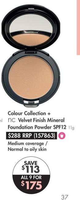 Nutrimetics - Colour Collection + Skin Perfecting Foundation 30ml offers at $175 in Nutrimetics