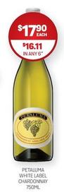 Petaluma - White Label Chardonnay 750ml offers at $17.9 in Harry Brown