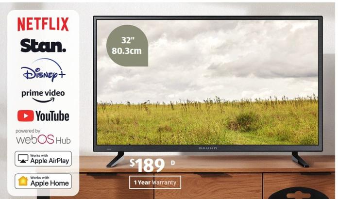 32" Hd Tv Wih Webos offers at $189 in ALDI