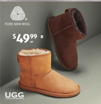 Ugg - Slipper Boots offers at $49.99 in ALDI