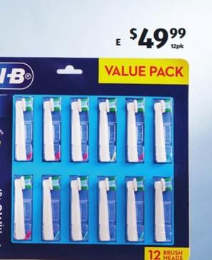 Oral B - Precision Clean Replacement Heads 12pk offers at $49.99 in ALDI