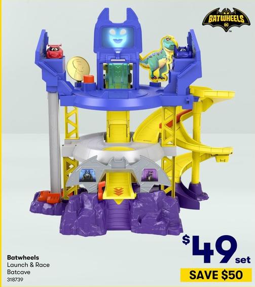 Batwheels - Launch & Race Batcave offers at $49 in BIG W