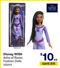 Disney - WISH Asha of Rosas Fashion Dolls  offers at $10 in BIG W