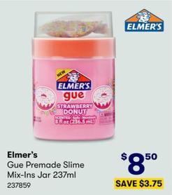 Elmer’s - Gue Premade Slime Mix-Ins Jar 237ml offers at $8.5 in BIG W
