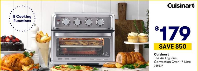 Cuisinart - The Air Fry Plus Convection Oven 17-Litre offers at $179 in BIG W