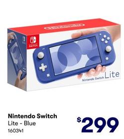 Nintendo - Switch Lite Blue offers at $299 in BIG W