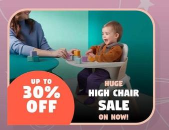 Huge High Chair offers in Baby Kingdom