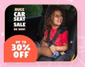Huge Car Seat offers in Baby Kingdom