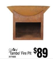 Glow - Tambo Fire Pit offers at $89 in Bunnings Warehouse