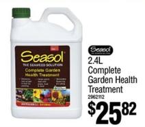 Seasol - 2.4l Complete Garden Health Treatment offers at $25.82 in Bunnings Warehouse