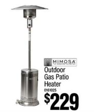 Mimosa - Outdoor Gas Patio Heater offers at $229 in Bunnings Warehouse