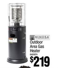 Mimosa - Outdoor Area Gas Heater offers at $219 in Bunnings Warehouse