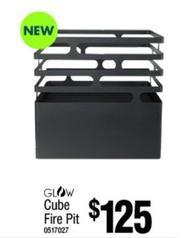 Cube Fire Pit offers at $125 in Bunnings Warehouse