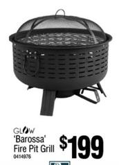 Glow - 'Barossa' Fire Pit Grill offers at $199 in Bunnings Warehouse