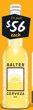Balter - Cerveza Stubbies 355ml offers at $56 in Cellarbrations