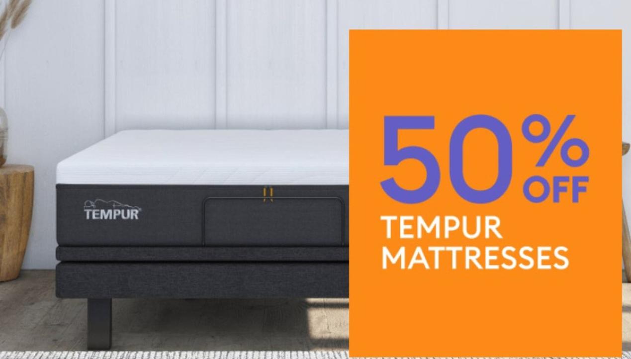 Tempur Mattresses offers in Bedshed