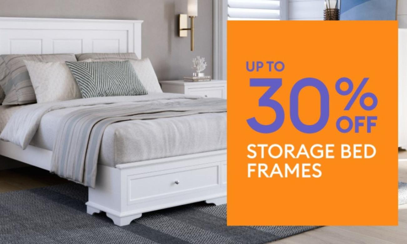 Storage Bed Frames offers in Bedshed
