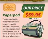 Paperpod offers at $59.95 in Tentworld