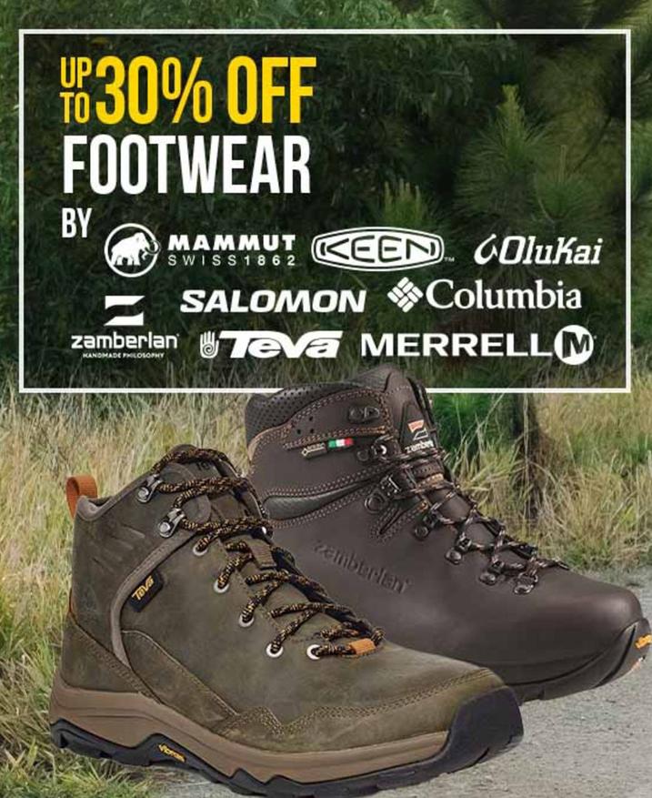 Sandals offers in Mountain Designs
