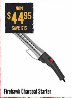 Firehawk - Charcoal Starter offers at $44.95 in Barbeques Galore