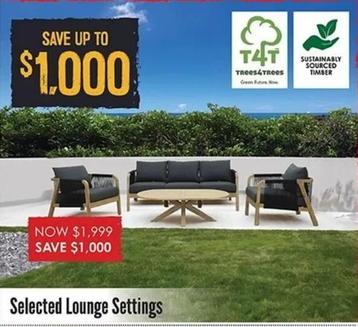Garden Furniture offers at $1999 in Barbeques Galore