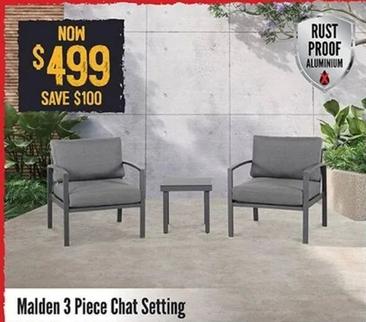 Garden Furniture offers at $499 in Barbeques Galore