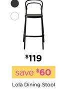 Lola Dining Stool offers at $119 in Early Settler