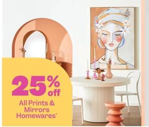 All Prints & Mirrors Homewares offers in Early Settler
