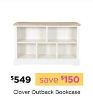 Clover - Outback Bookcase offers at $549 in Early Settler