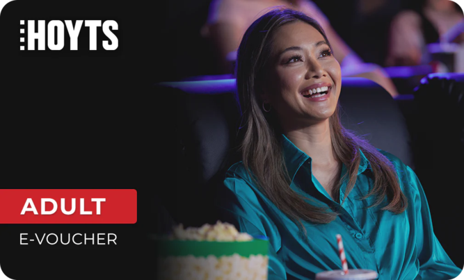 Adult E-Voucher offers at $20 in Hoyts