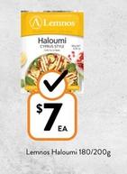 Lemnos - Haloumi 180/200g offers at $7 in Foodworks