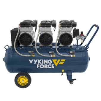 Vyking Force Oil Free Air Compressor 4.5HP 100L Tank 375L/Min - VFAC45100L offers at $974.25 in Autopro