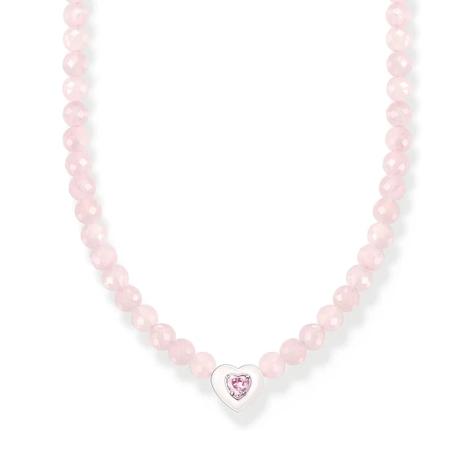 CHOKER HEART WITH PINK PEARLS offers at $299 in Thomas Sabo