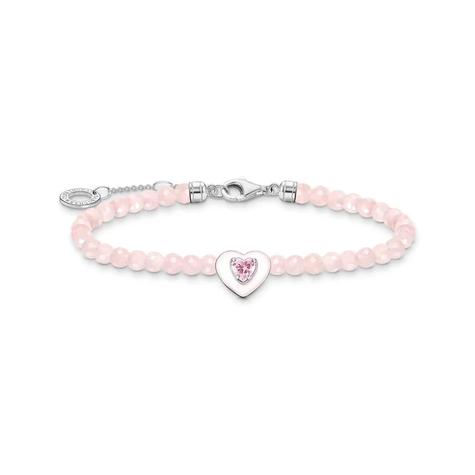 PINK PEARLS HEART BRACELET offers at $229 in Thomas Sabo