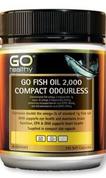 Go Healthy - Fish Oil 2,000 Compact Odourless 230 Soft Capsules offers at $25.79 in Alliance Pharmacy