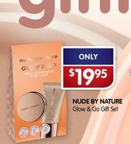 Nude By Nature - Glow & Go Gift Set offers at $19.95 in Alliance Pharmacy