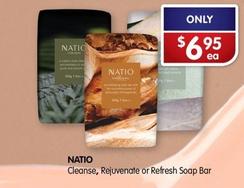Natio - Cleanse, Rejuvenate Or Refresh Soap Bar offers at $6.95 in Alliance Pharmacy