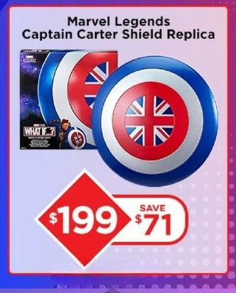 Marvel - Legends Captain Carter Shield Replica offers at $199 in EB Games