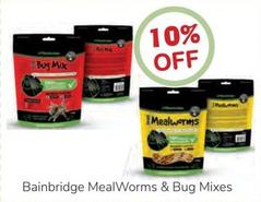 Bainbridge - Meal Worms & Bug Mixes offers in Just For Pets