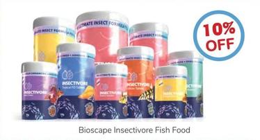 Bioscape - Insectivore Fish Food offers in Just For Pets